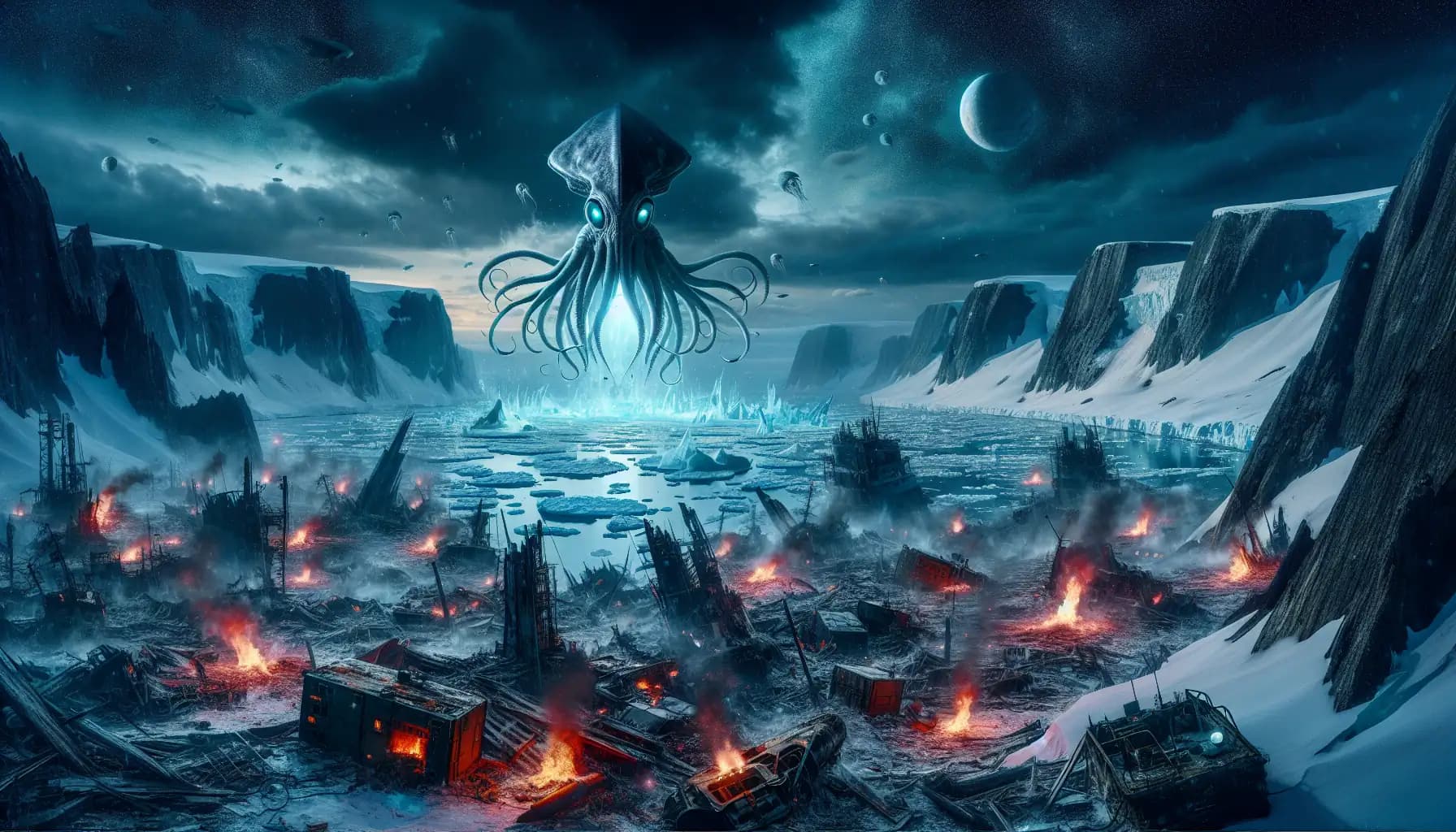 Alien Chronicles: Antarctic Worlds Below