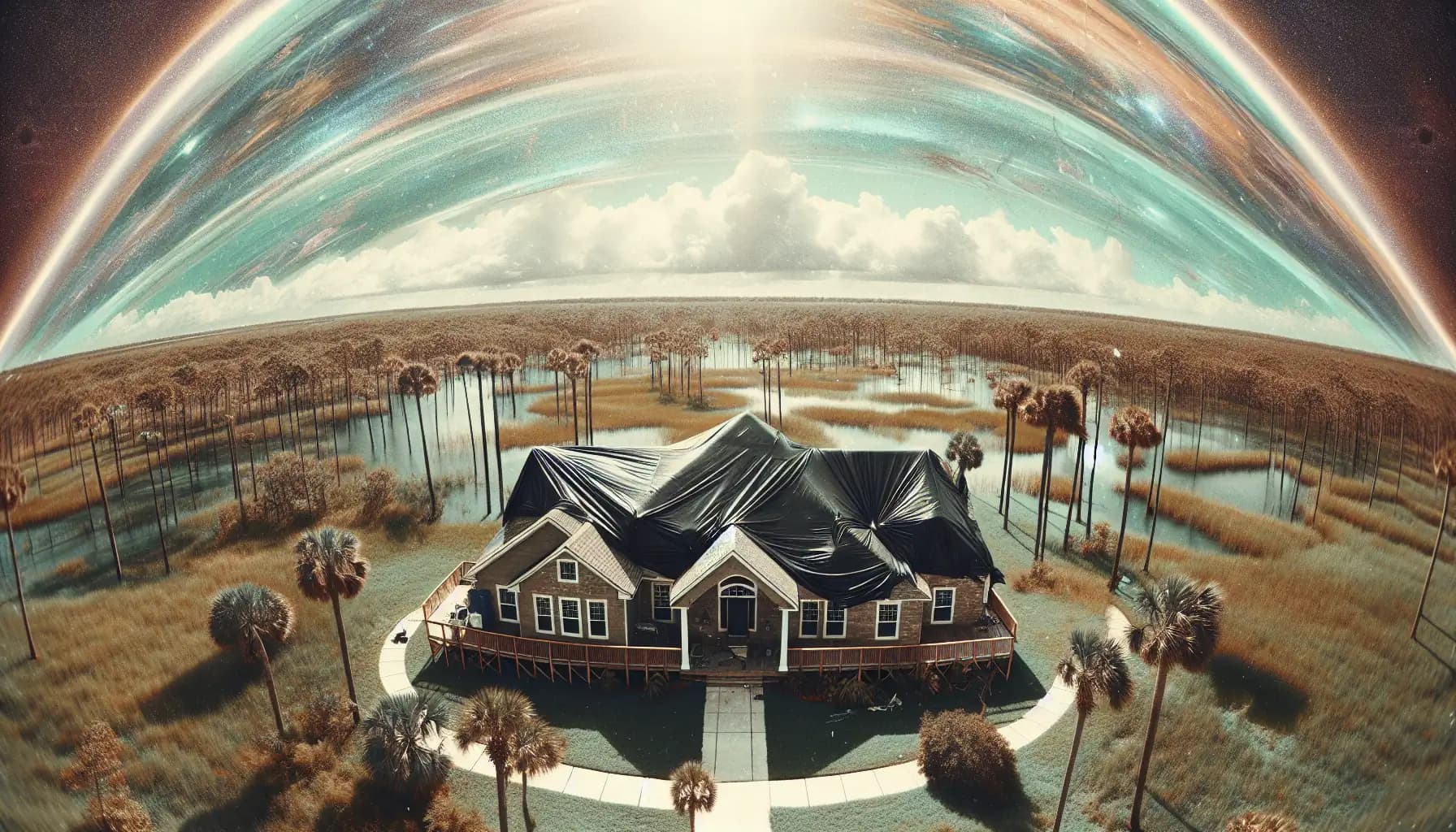 Florida's Frozen Enigma: Investigating the Mysterious Roof-Penetrating Ice Chunk