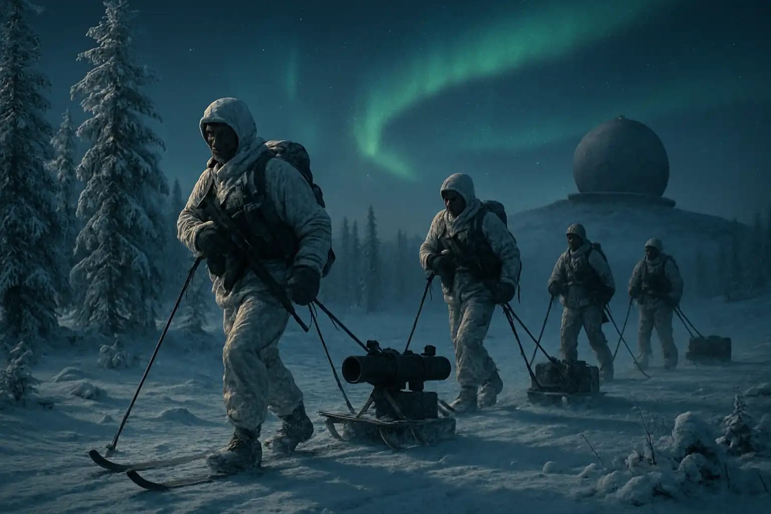 Frostfire Frontlines: Training for the Next Arctic Clash