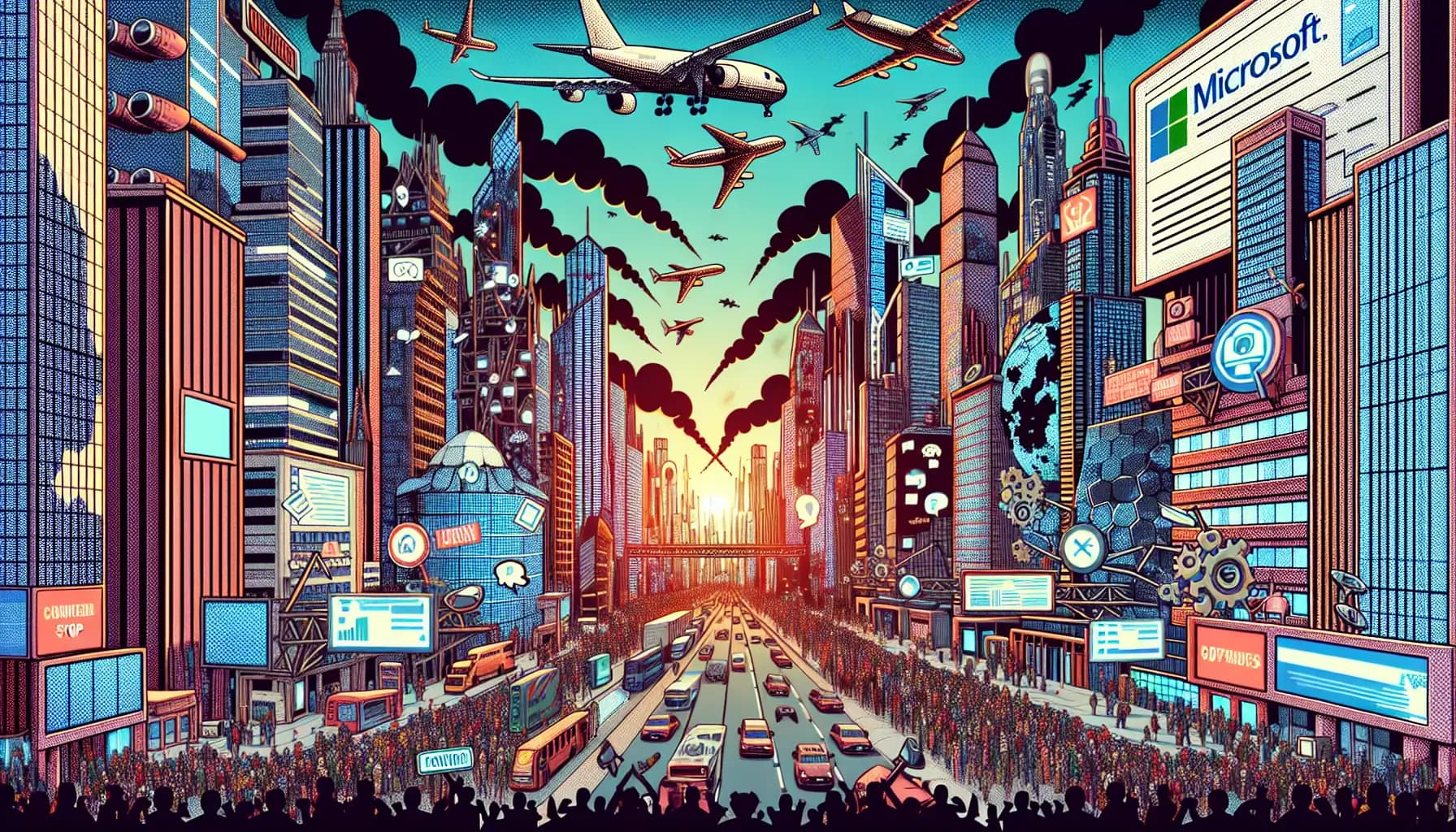 Global Microsoft Outage Disrupts Major Airlines and Industries Worldwide