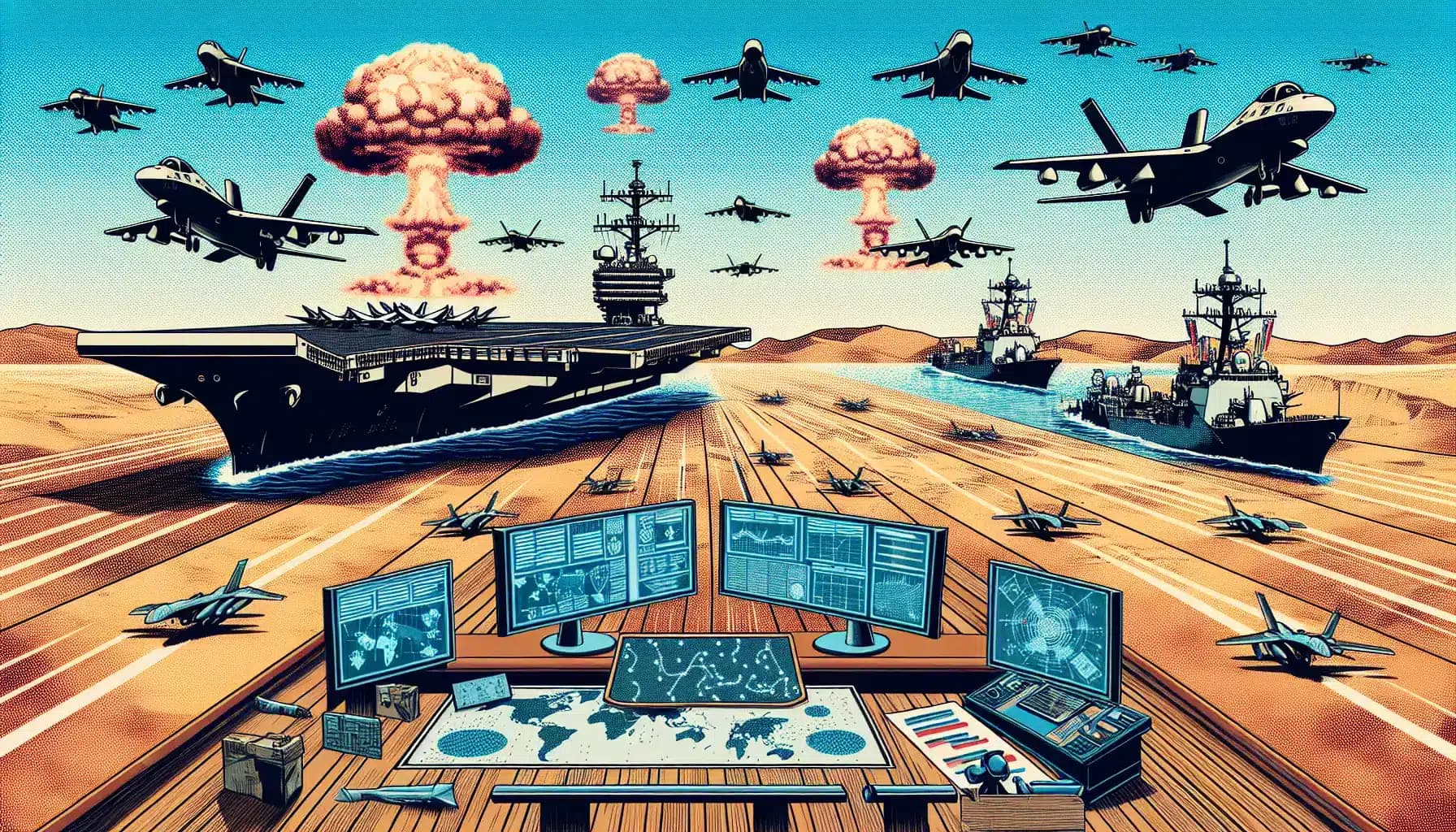 Imminent Strike: The Silent Roar of War Clouds Gathering Over Iran