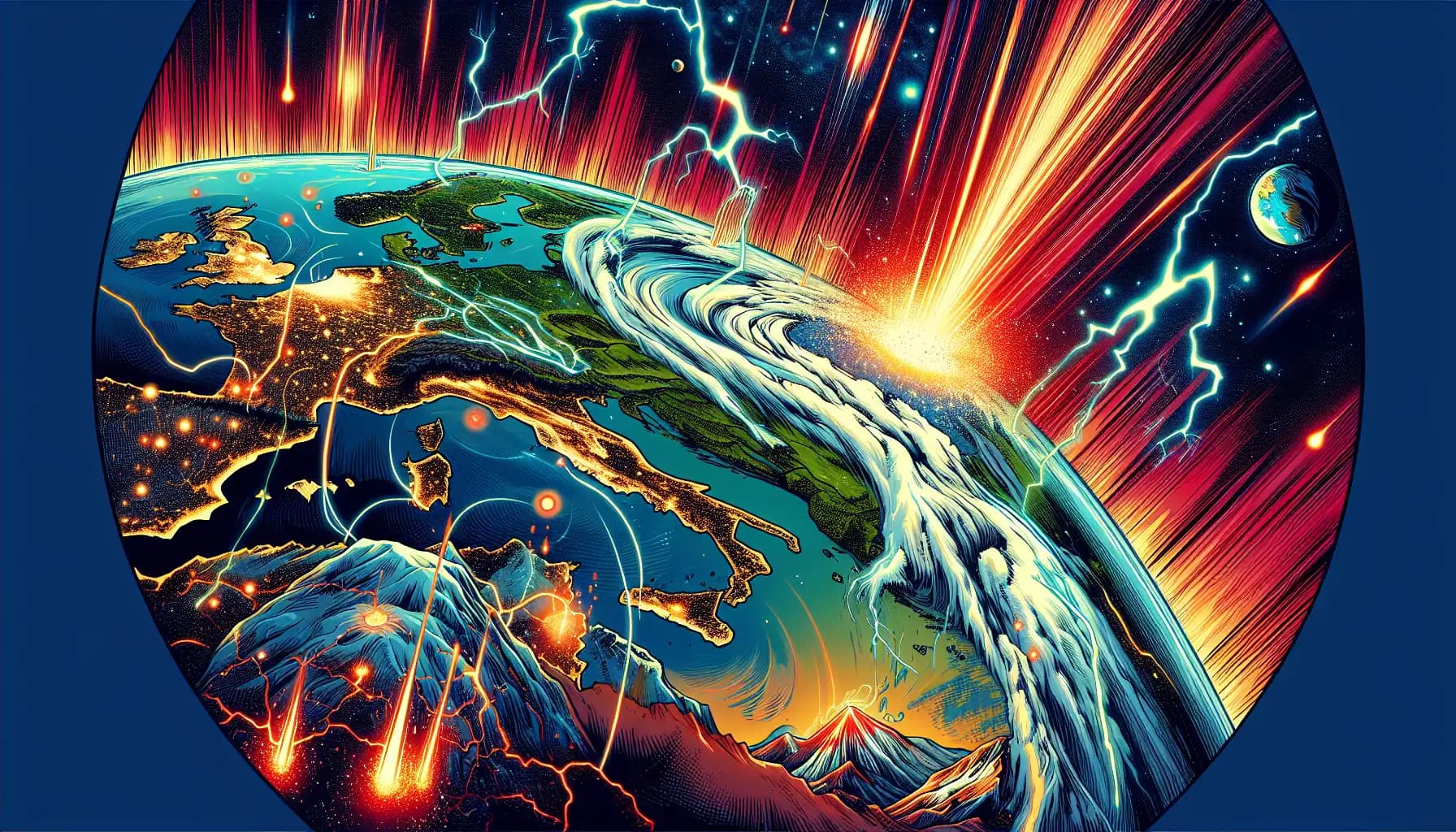 Schumann's Symphony: Earthly Frequencies and the Looming Volcanic Crescendo