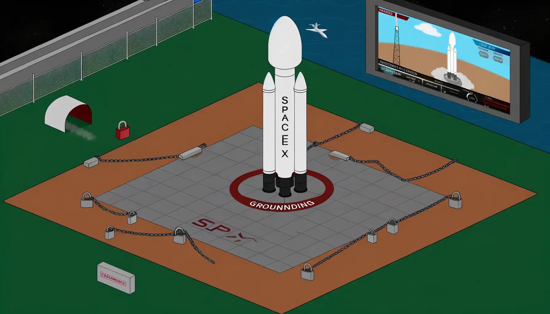 SpaceX Gets Grounded by US Regulators