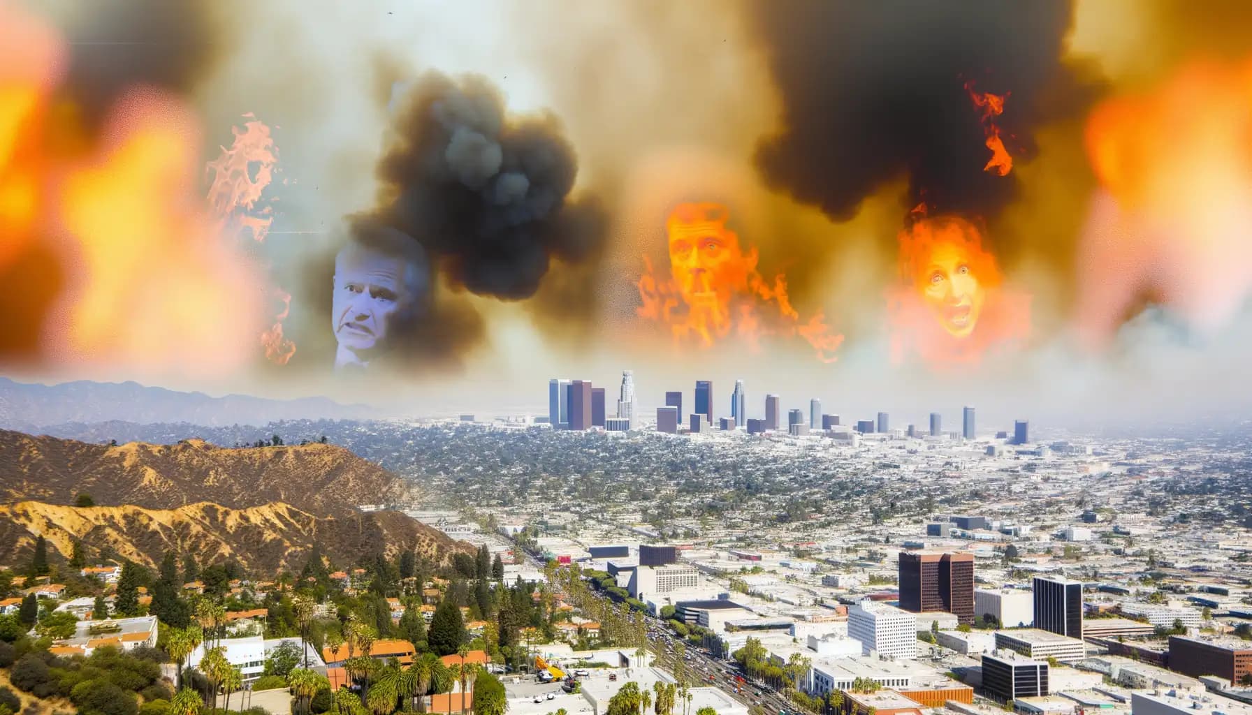 ‘Terrifying' L.A. fires at 0% containment, 2 deaths reported