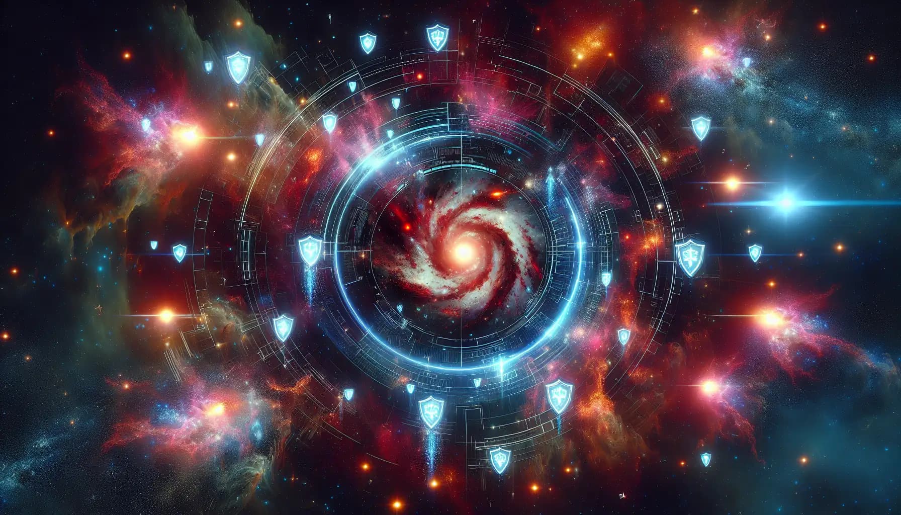 The Cosmic Cyber Clash: Unseen Battles in the Starry Battlefield