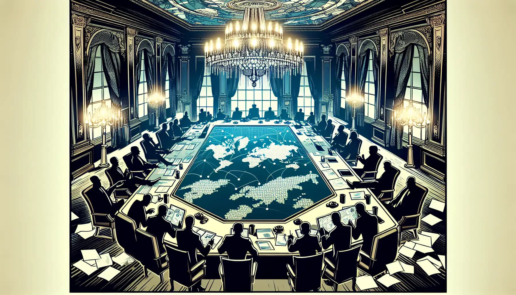 Unveiling the New World Order: Dark Proceedings of Global Masterminds