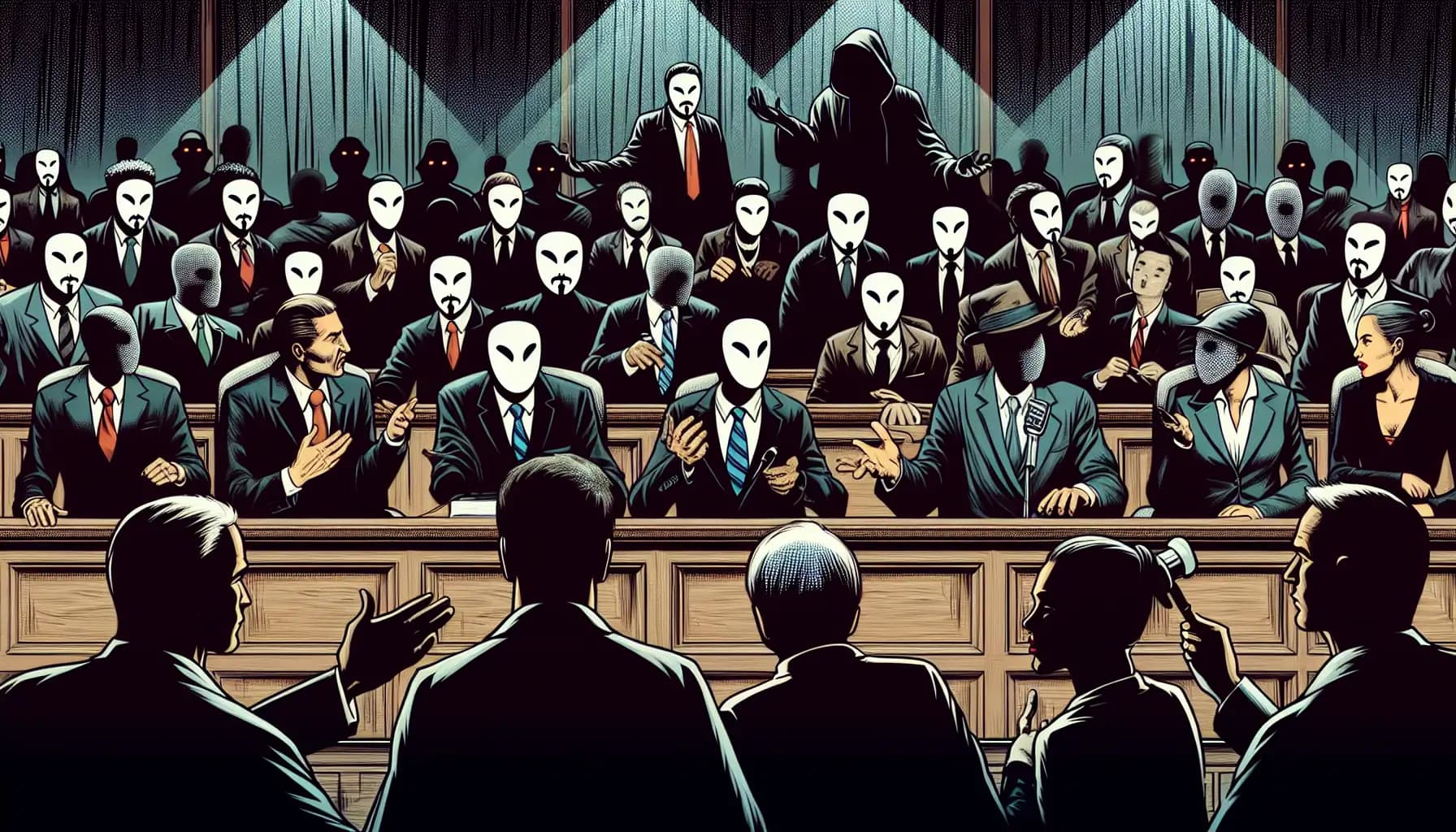 Veils of Deception: The Franklin Conspiracy's Dark Tapestry