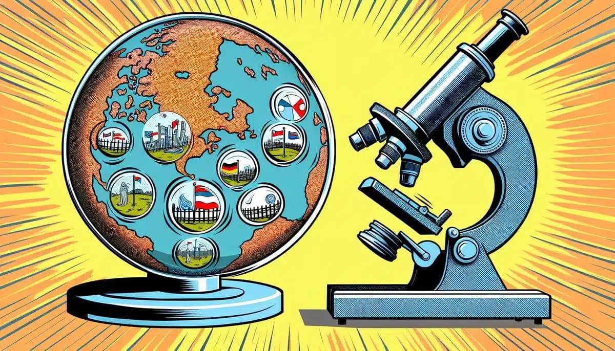 World Events under the Microscope: Making Sense of scripted Hegemonic Shifts