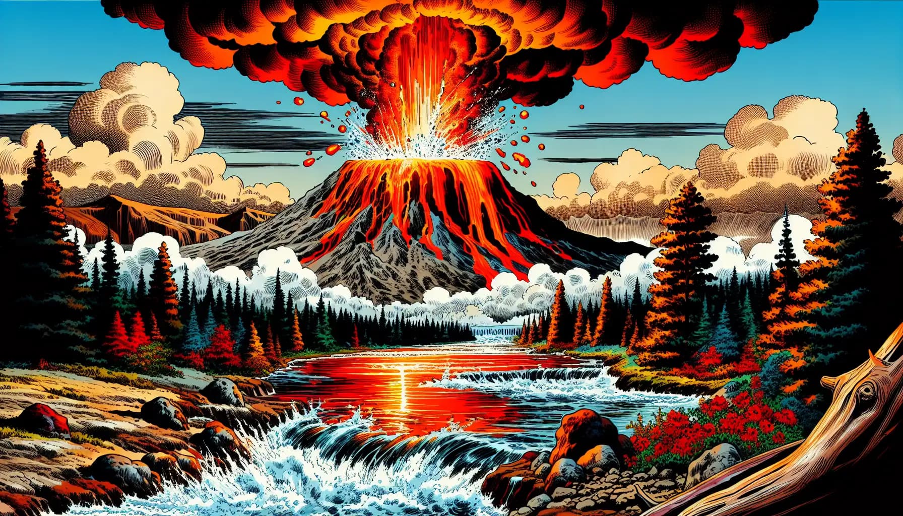 Yellowstone Geyser Eruption: A Sudden Spectacle