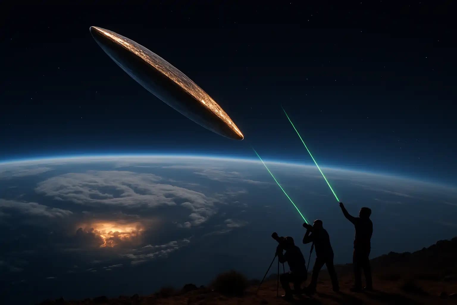 ‘Oumuamua: Cosmic Trespasser or Omen of the Final Countdown?