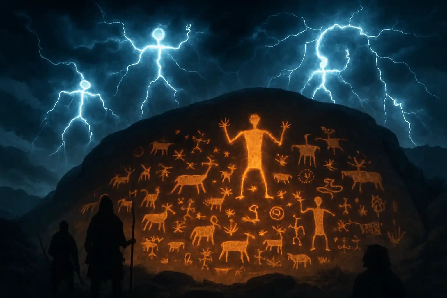 Plasma Glyphs Decoded: Rethinking Newspaper Rock with Eyes Wide Open