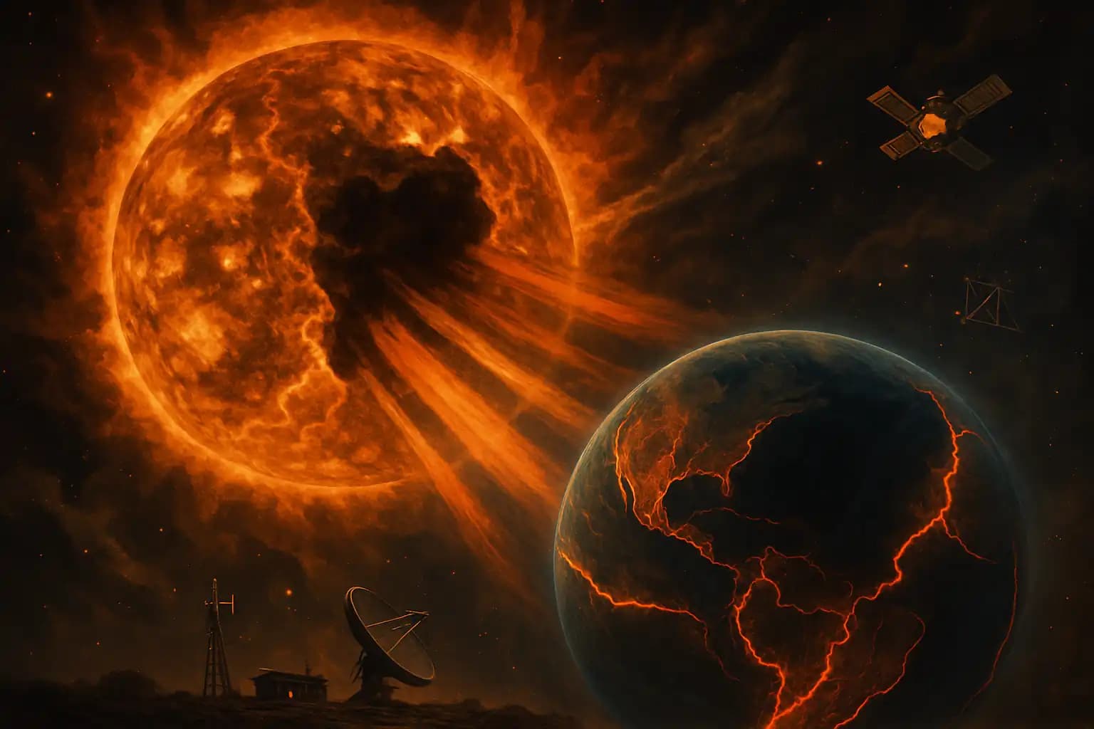 Solar Triggers and Earthquake Droughts: Is a Megaquake Brewing Under a Sunspot Shadow?