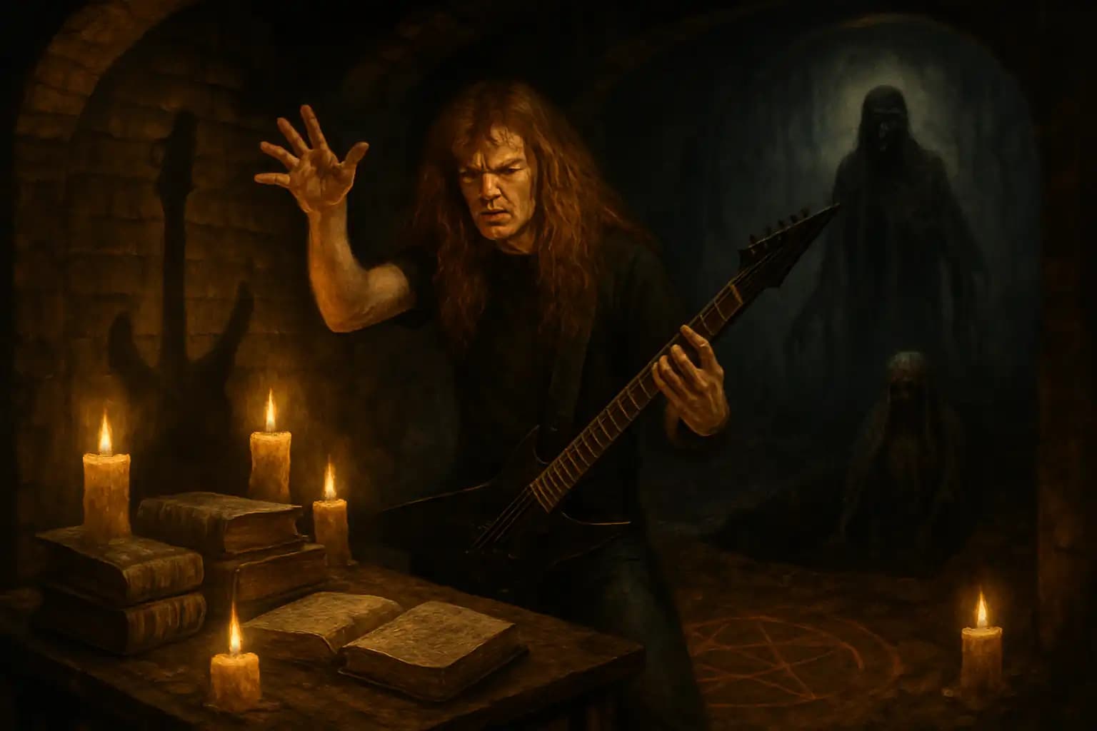 Dave Mustaine’s Witchcraft Confession: Hexes, Dark Arts, and a Chilling Buried-Alive Tale
