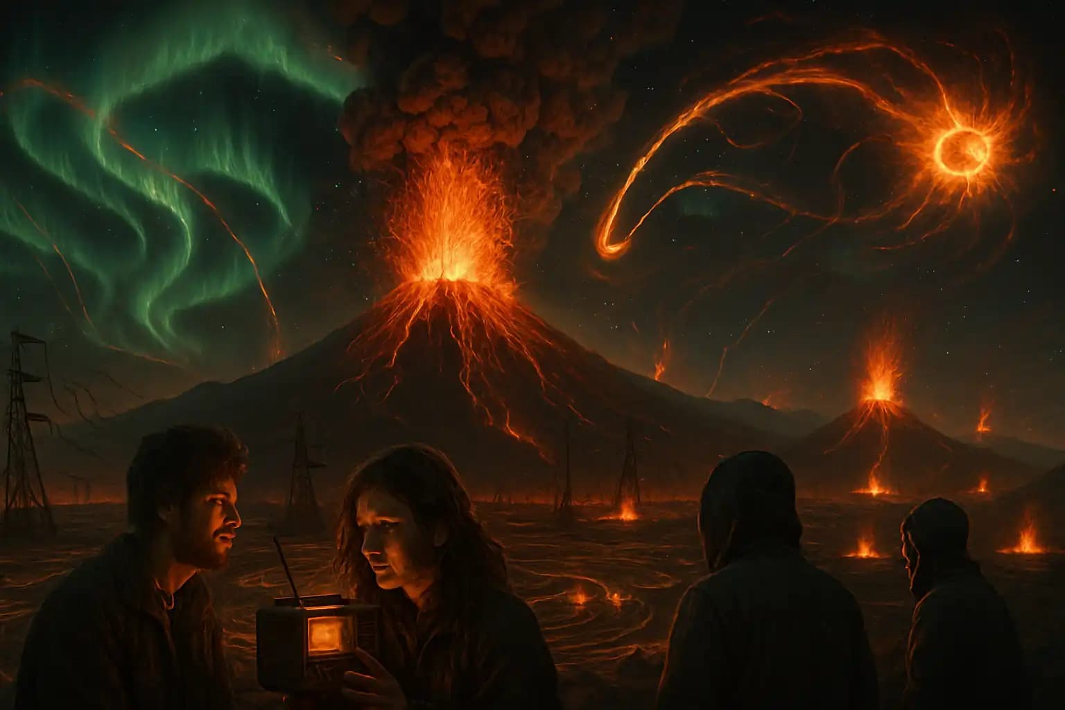 Mt Etna Unleashed: Geomagnetic Storms, Surging Quakes, and Global Volcanic Unrest