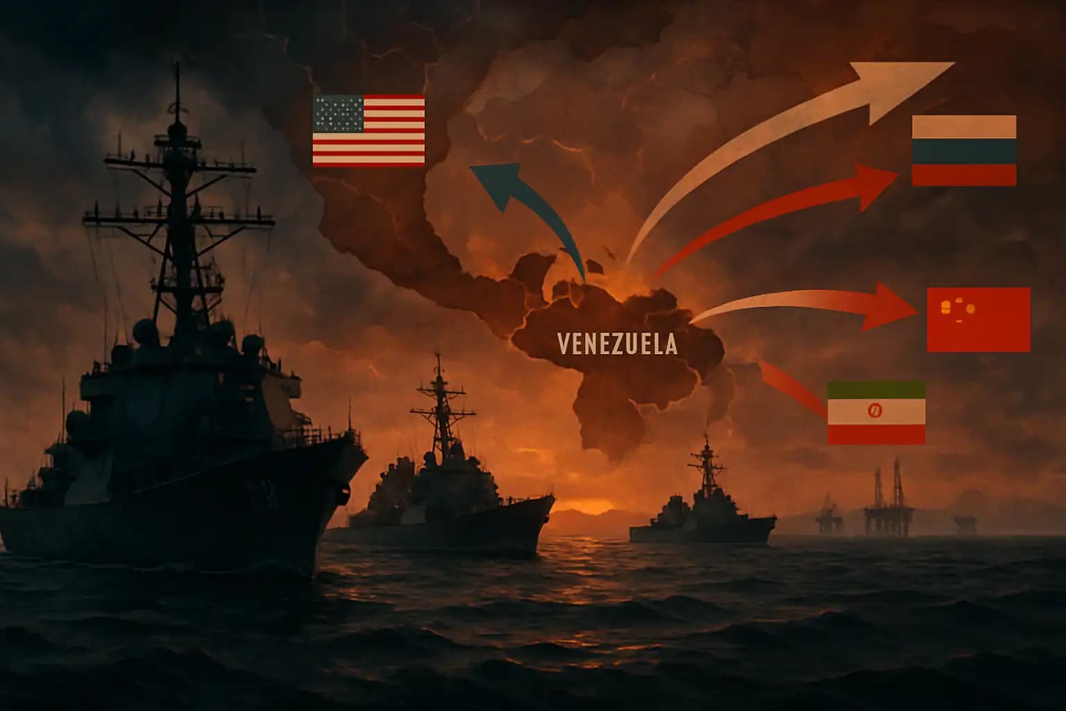 Why U.S. Warships Are Encircling Venezuela: Oil, Geopolitics, and the Return of Gunboat Diplomacy