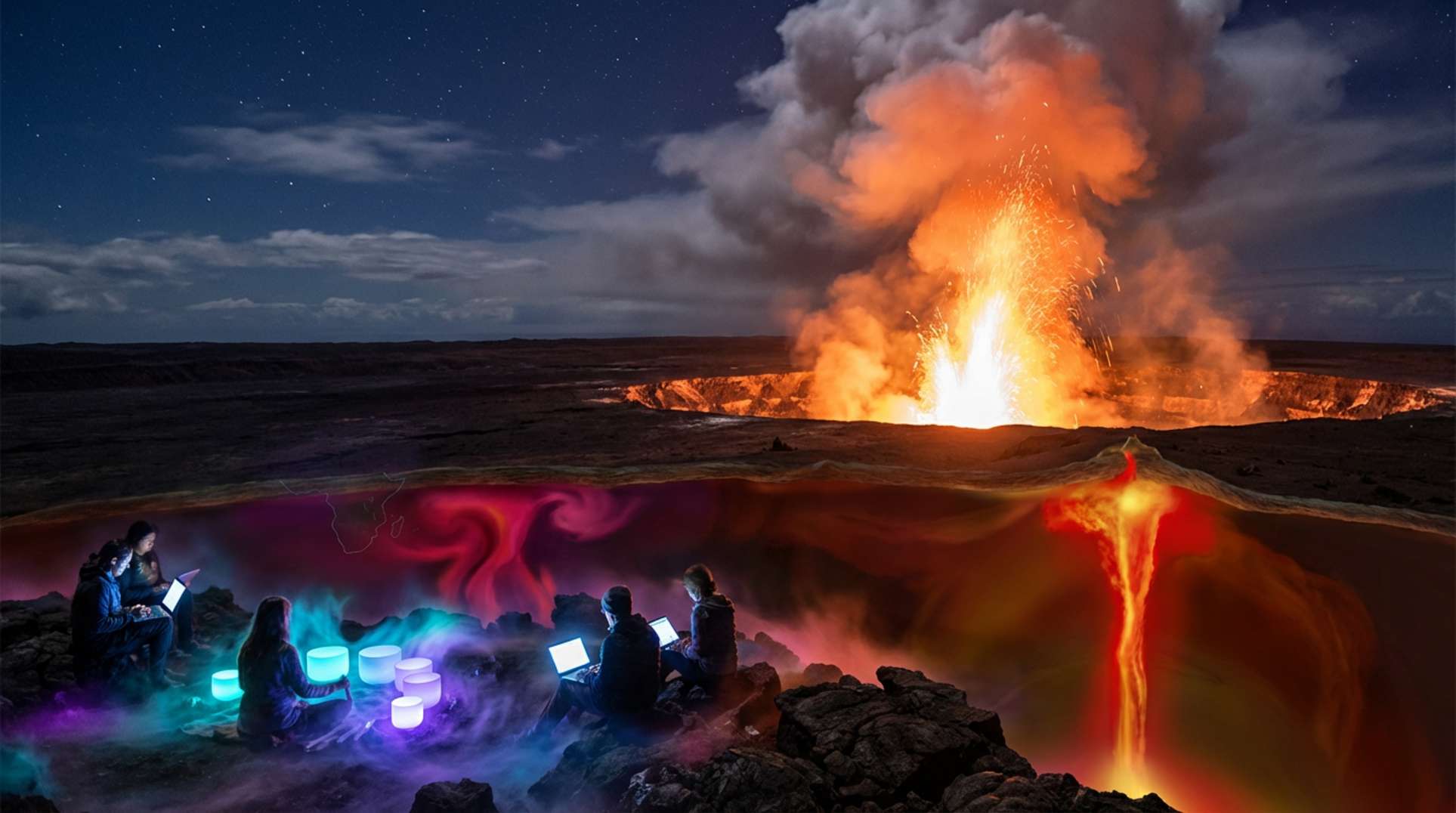 Kīlauea’s 2025 Eruption: Sound Healing vs Hotspot Truth